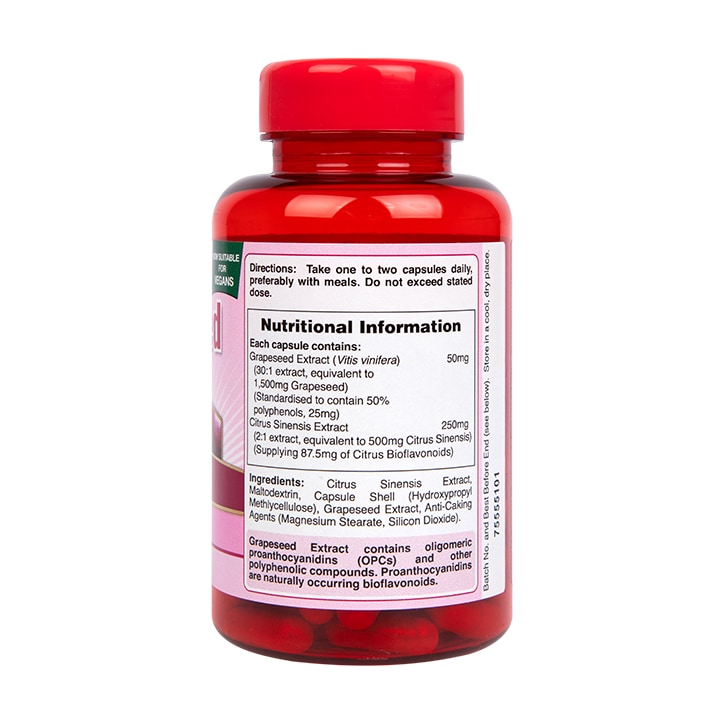 Holland & Barrett Grapeseed Extract 50mg 100 Capsules